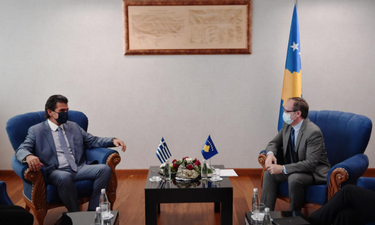 Ο Managing partner της AP και βουλευτής ΝΔ Γρεβενών είχε επιχειρηματική  συνάντηση με τον πρωθυπουργό του Κοσόβου