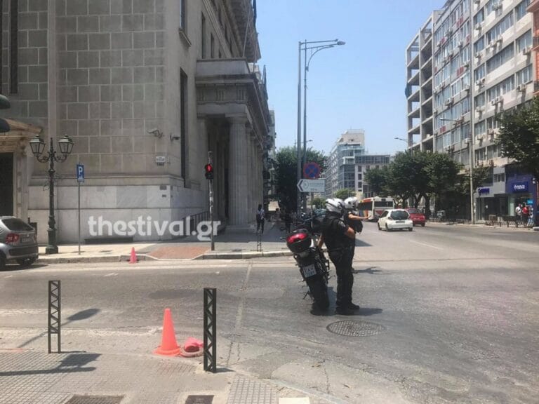 Συναγερμός για ύποπτο αντικείμενο στο κέντρο της Θεσσαλονίκης