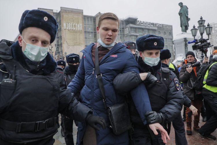 Ρωσία: Η κυβέρνηση προειδοποιεί τους πολίτες να απέχουν από τις διαδηλώσεις υπέρ του Ναβάλνι