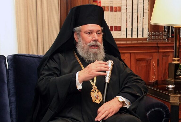 Σκληρή γλώσσα εναντίον Ερντογάν από τον Αρχιεπίσκοπο Κύπρου