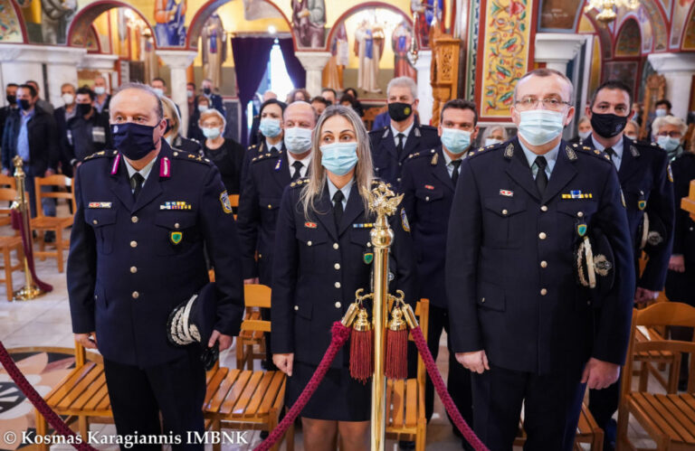 Οι αστυνομικοί της Βέροιας τίμησαν τον προστάτη τους Άγιο Αρτέμιο