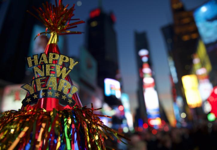 ΗΠΑ: Με μέτρα η παραμονή της Πρωτοχρονιάς στην Times Square