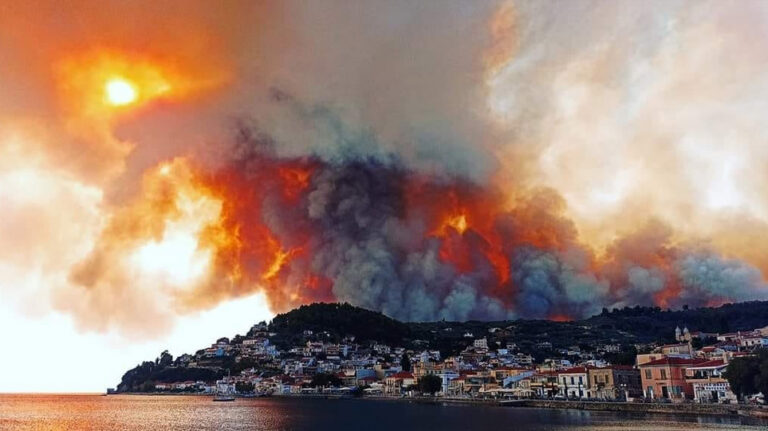 Στην Ελλάδα ο Επίσκοπος Μηδείας για την ενίσχυση των πυρόπληκτων