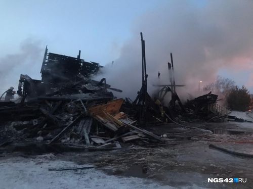 Κάηκε ιστορική ορθόδοξη εκκλησία σε χωριό της Ρωσίας