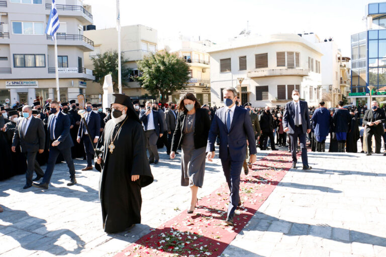 Παρουσία του πρωθυπουργού η ενθρόνιση του νέου Αρχιεπισκόπου Κρήτης
