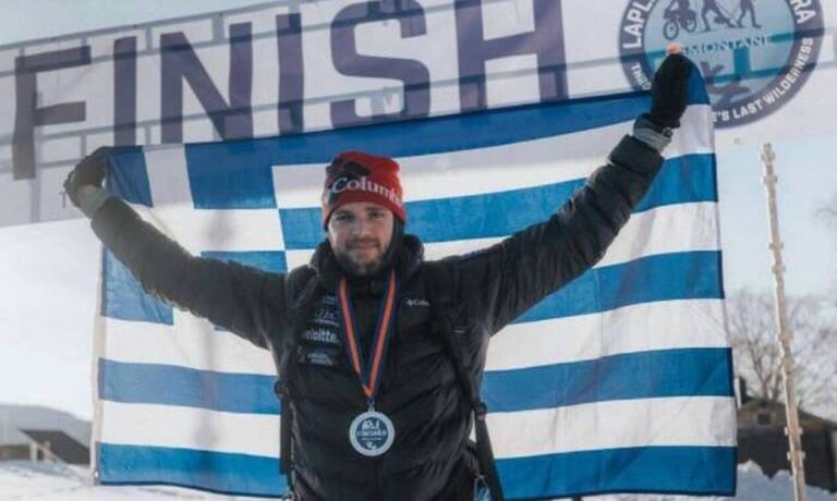 Μάριος Γιαννάκου -Έτρεξε 500 χλμ. και τερμάτισε με την ελληνική σημαία!