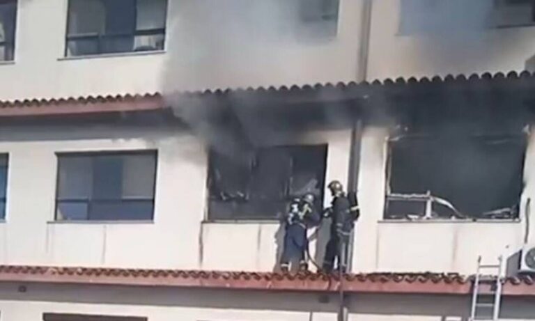 Θεσσαλονίκη: Φωτιά ξέσπασε στο νοσοκομείο “Παπανικολάου” – Ξεκίνησε πιθανότατα από την κλινική Covid
