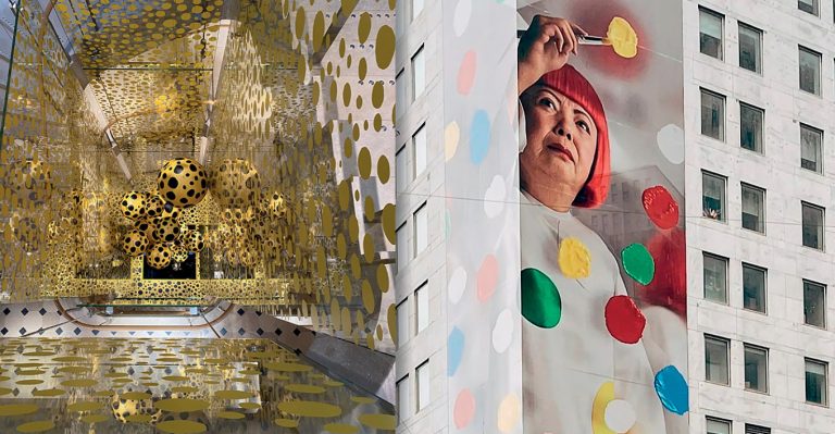 Η Γιαπωνέζα καλλιτέχνις Γιαγιόι Κουσάμα συμπράττει για δεύτερη φορά με τον οίκο Louis Vuitton
