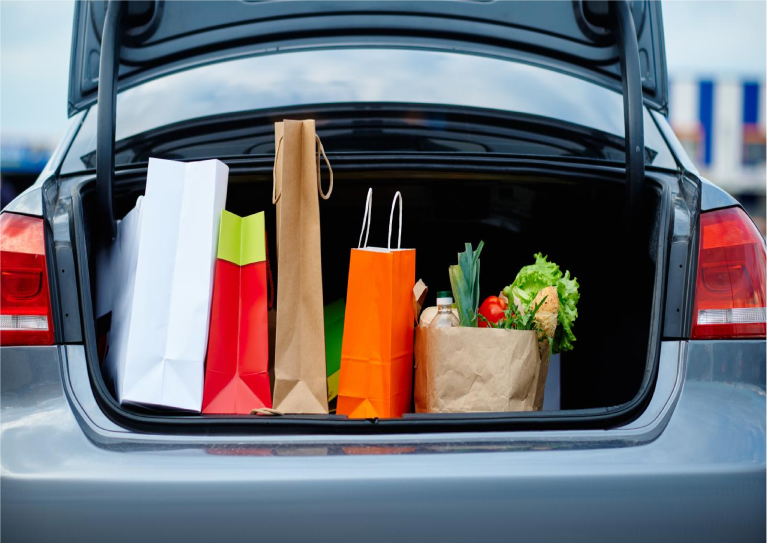 Μεταφέρετε ψώνια μέσα στο αυτοκίνητο? Δείτε το πρόστιμο