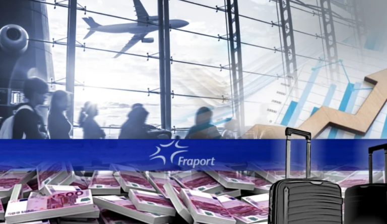 Κύκλο εργασιών 444 εκατ. ευρώ πραγματοποίησε ο όμιλος της γερμανικής Fraport το 2022