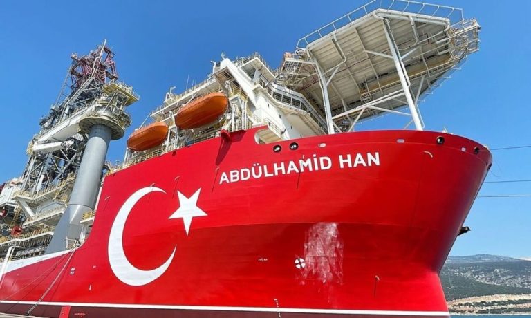 Navtex από 10 Αυγούστου ως 6 Φεβρουαρίου για το τουρκικό γεωτρύπανο Abdülhamid Han