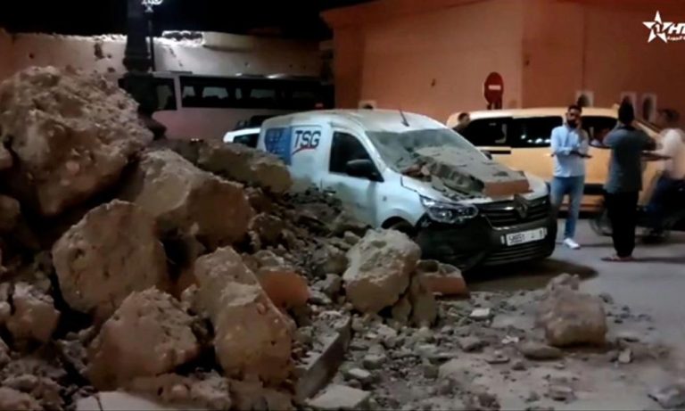 Σεισμός στο Μαρόκο-Ο αριθμός των νεκρών ξεπέρασε τους 600
