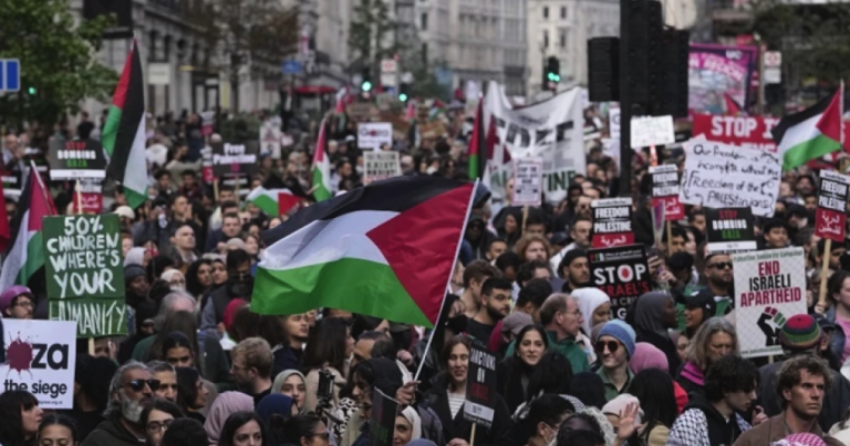 Βρετανία: Έκτακτη συνεδρίαση της επιτροπής διαχείρισης κρίσεων ενόψει των φιλοπαλαιστινιακών διαδηλώσεων