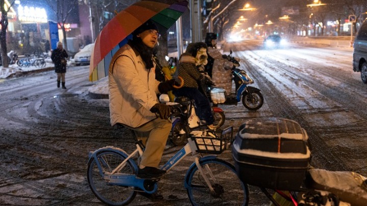 Πρωτοφανές κύμα ψύχους στην Κίνα – Καταγράφηκε θερμοκρασία -33,2 στην πόλη Ντατόνγκ