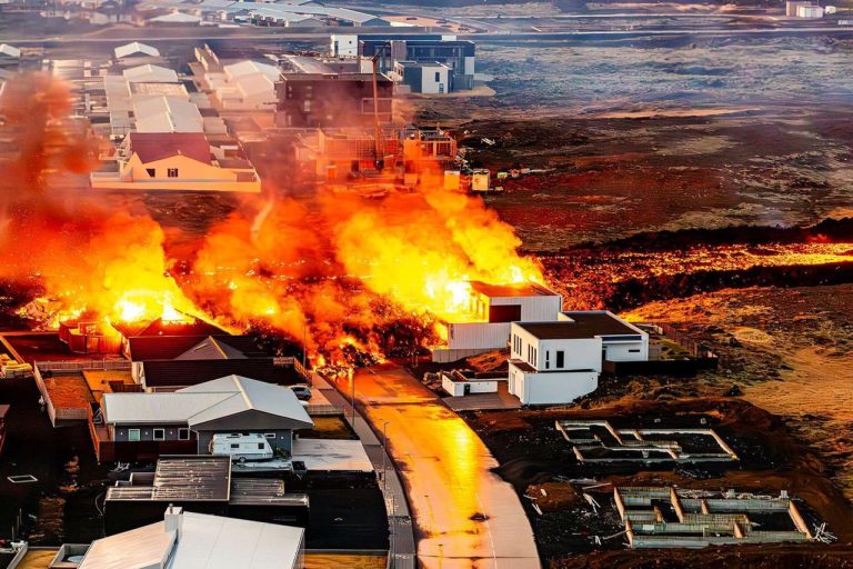 Ισλανδία: Ποτάμια λάβας “κατάπιαν” σπίτια – Εντυπωσιακές και συνάμα τρομακτικές εικόνες