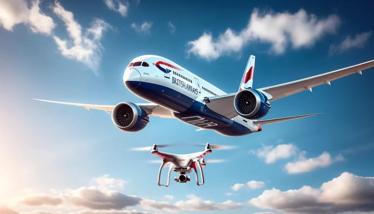Θρίλερ στον αέρα: Αεροσκάφος της British Airways απέφυγε οριακά σύγκρουση με drone στην πτήση Αθήνα – Λονδίνο