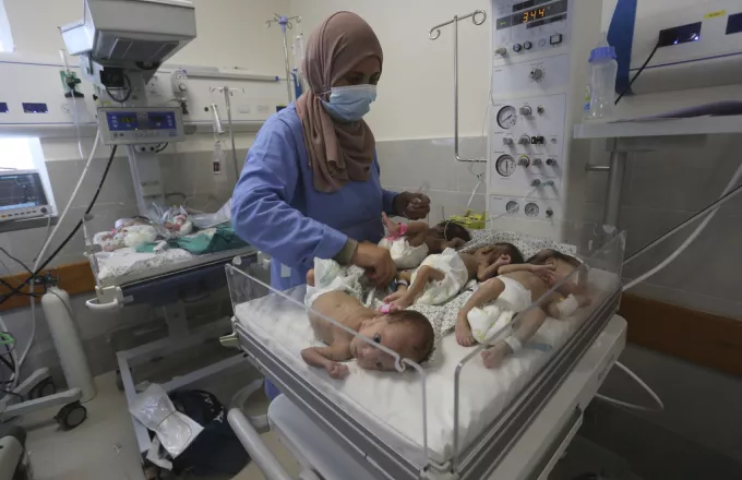 Ανησυχία στη Γάζα: “Δεν υπάρχουν πια μωρά φυσιολογικού μεγέθους”