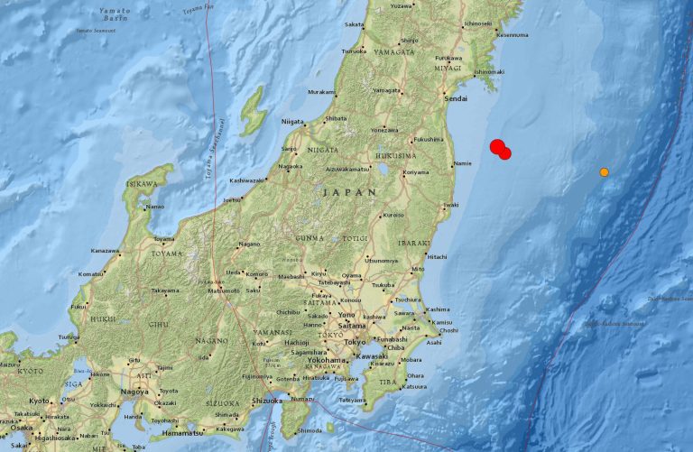 Ντόμινο δονήσεων στην Ασία: Σεισμός 6 Ρίχτερ στα ανοιχτά της Φουκουσίμα, στην Ιαπωνία