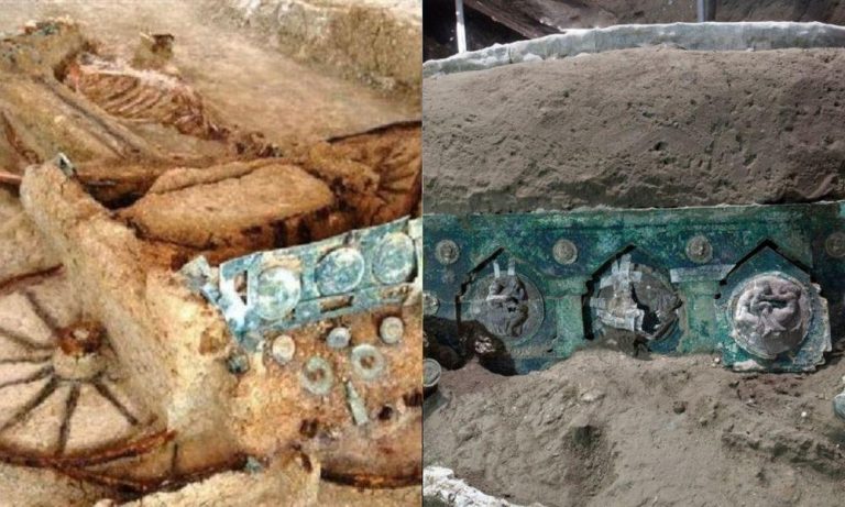 Εντυπωσιακή αρχαιολογική ανακάλυψη: Σχεδόν… όμοιες άμαξες βρέθηκαν σε Πομπηία και Έβρο