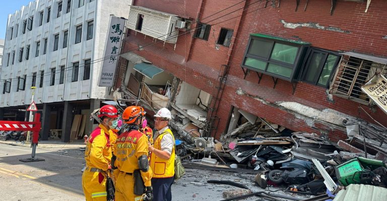 Ταϊβάν: 7 νεκροί και περισσότεροι από 700 οι τραυματίες από τον ισχυρό σεισμό