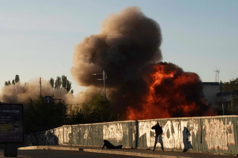 Εκρήξεις στο Κίεβο από νέα επιδρομή της Ρωσίας