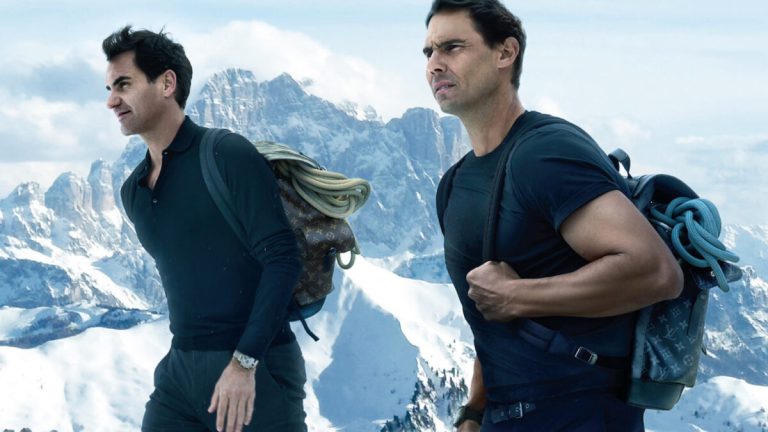 Louis Vuitton: Γιατί ανέβασε Ρότζερ Φέντερερ και Ραφαέλ Ναδάλ στην κορυφή χιονισμένου βουνού;