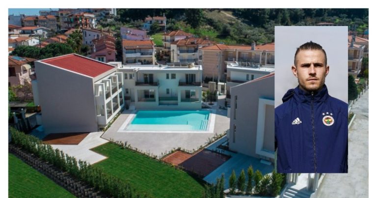 Δημήτρης Πέλκας: Βάζει γκολ και στον τουρισμό – Άνοιξε πολυτελές ξενοδοχείο στο Πευκοχώρι Χαλκιδικής