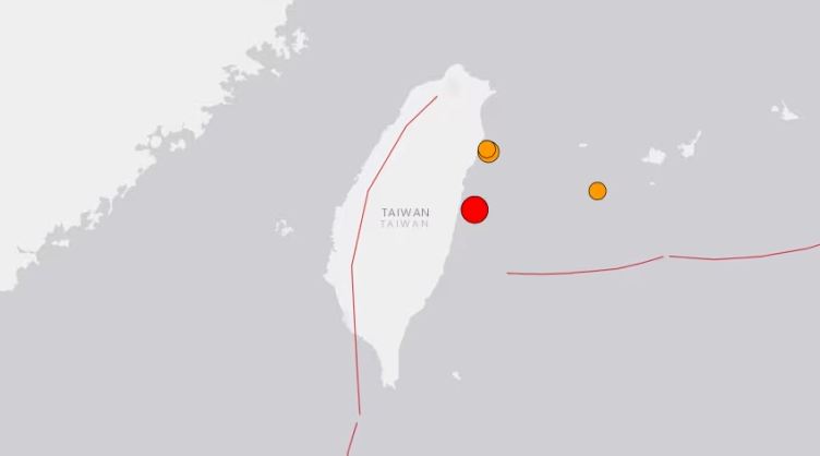 6,1 Ρίχτερ στην Ταϊβάν – Χωρίς θύματα οι πρώτες αναφορές